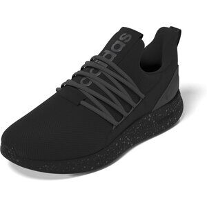 ⚡Adidas Mens Black/Grey/Iron Metallic Imported Rubber Lite Racer Pull-On Shoes